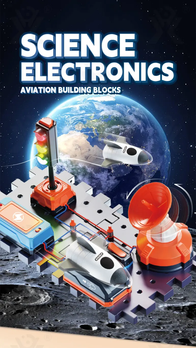 DIY Circuit Building Block Toy (TG4454170) — product detail panel 1