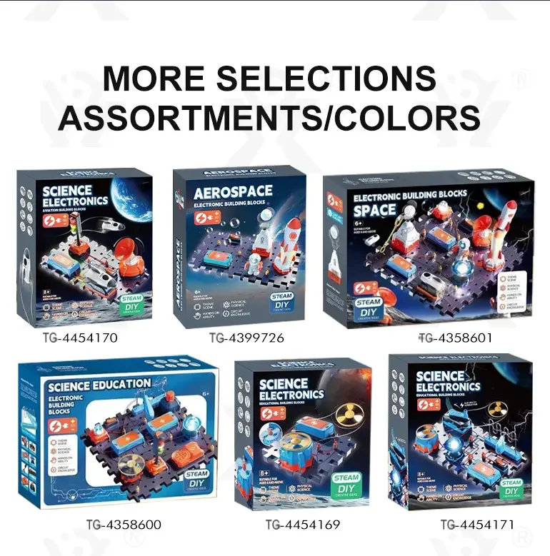 DIY Circuit Building Block Toy (TG4454170) — product detail panel 10