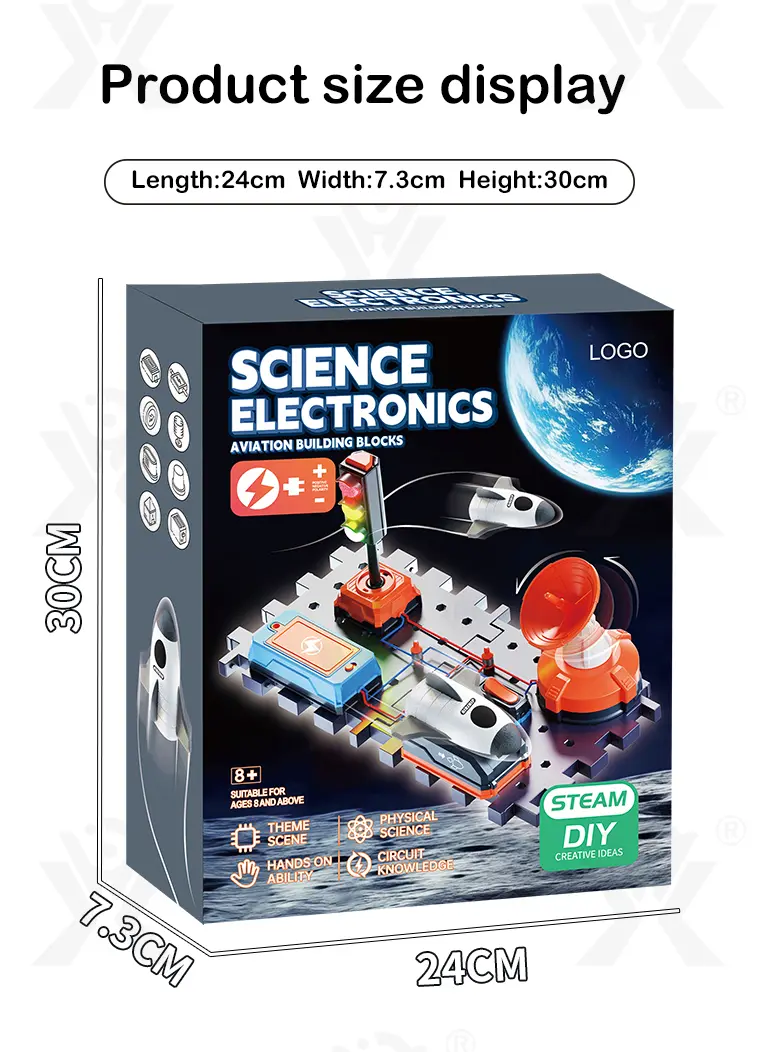 DIY Circuit Building Block Toy (TG4454170) — product detail panel 11