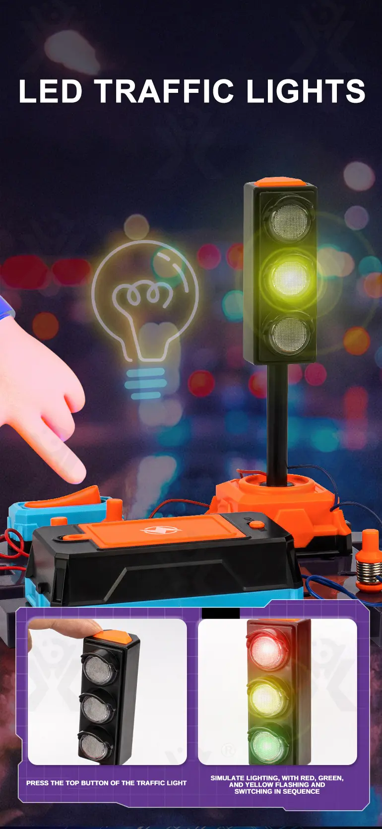 DIY Circuit Building Block Toy (TG4454170) — product detail panel 6
