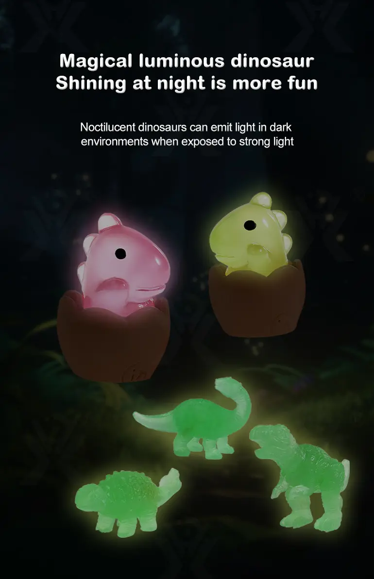 Dinosaur Soap, Vocalno Shape For Digging Play, Glow-in-the-Dark (TG4399724) — product detail panel 3