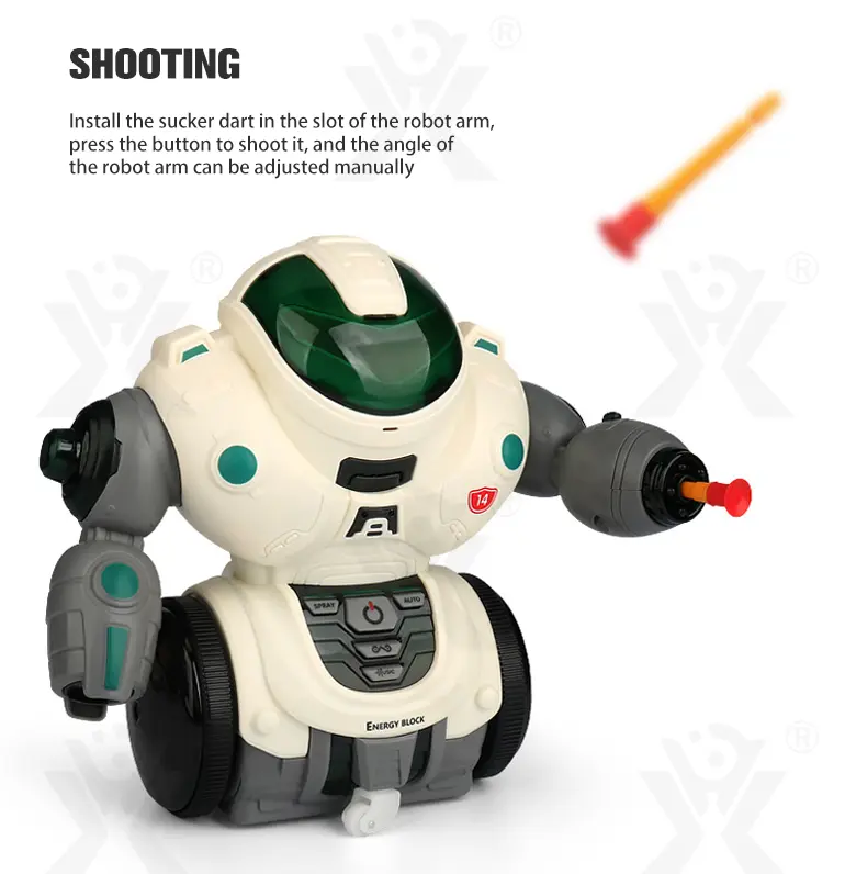 Electric Spray Robot Toys, Kid Robot Toys (TG2258755) — product detail panel 3