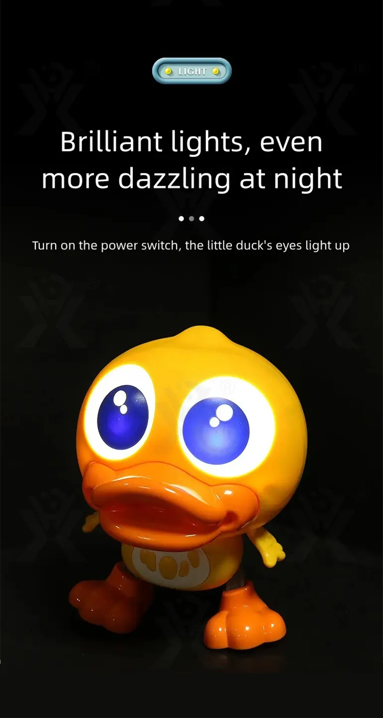 Electric Walking Duck Toy, Transformable, music, and light (TG5064123) — product detail panel 7
