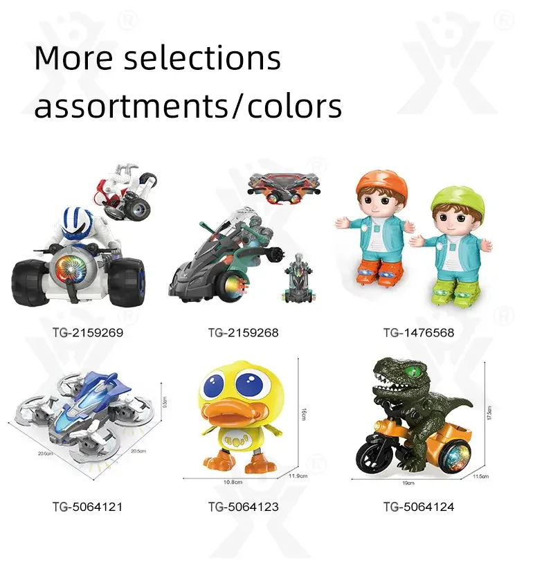 Electric Walking Duck Toy, Transformable, music, and light (TG5064123) — product detail panel 8