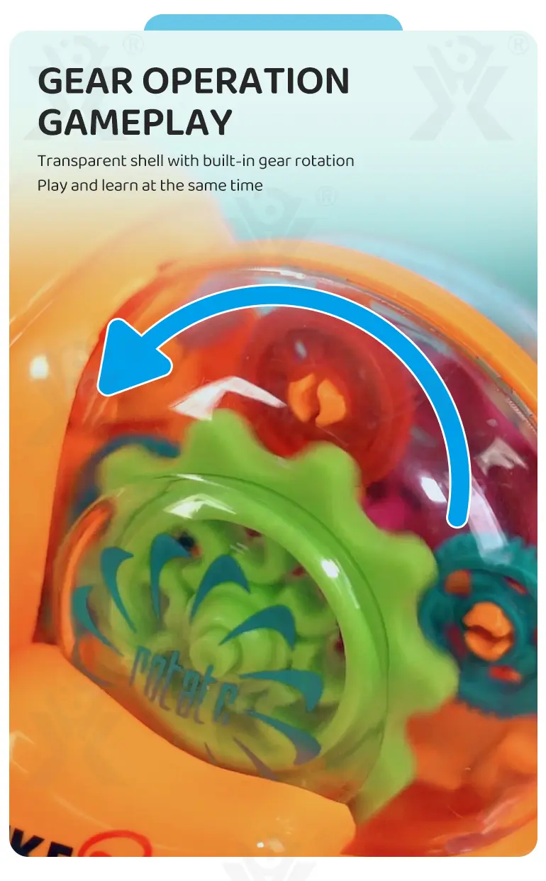 Duck Inertial Car Toy with Gear Transmission & Belt Drive for Kids (TG4206671) — product detail panel 3
