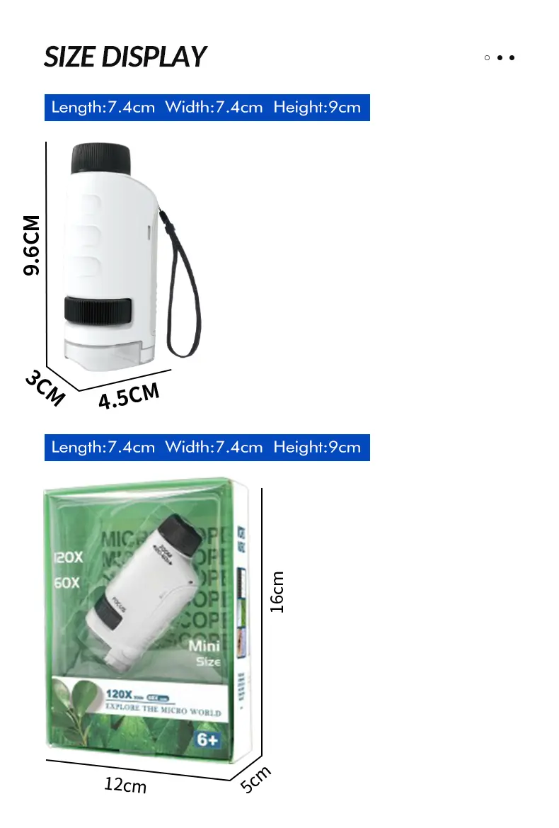 Portable Microscope Toy For Kids (TG4241885) — product detail panel 9