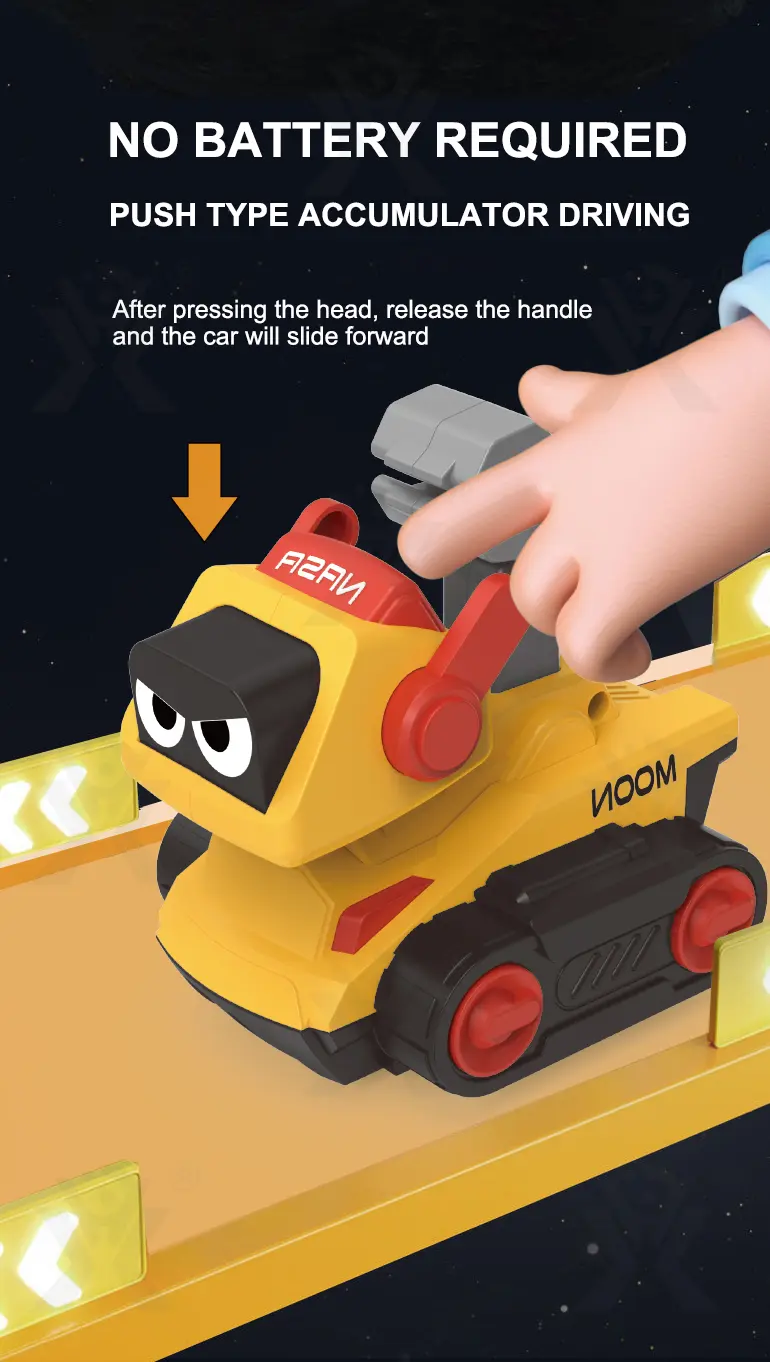 Press-and-Go Toy Car, Space Engineering Themed (TG4320470) — product detail panel 2