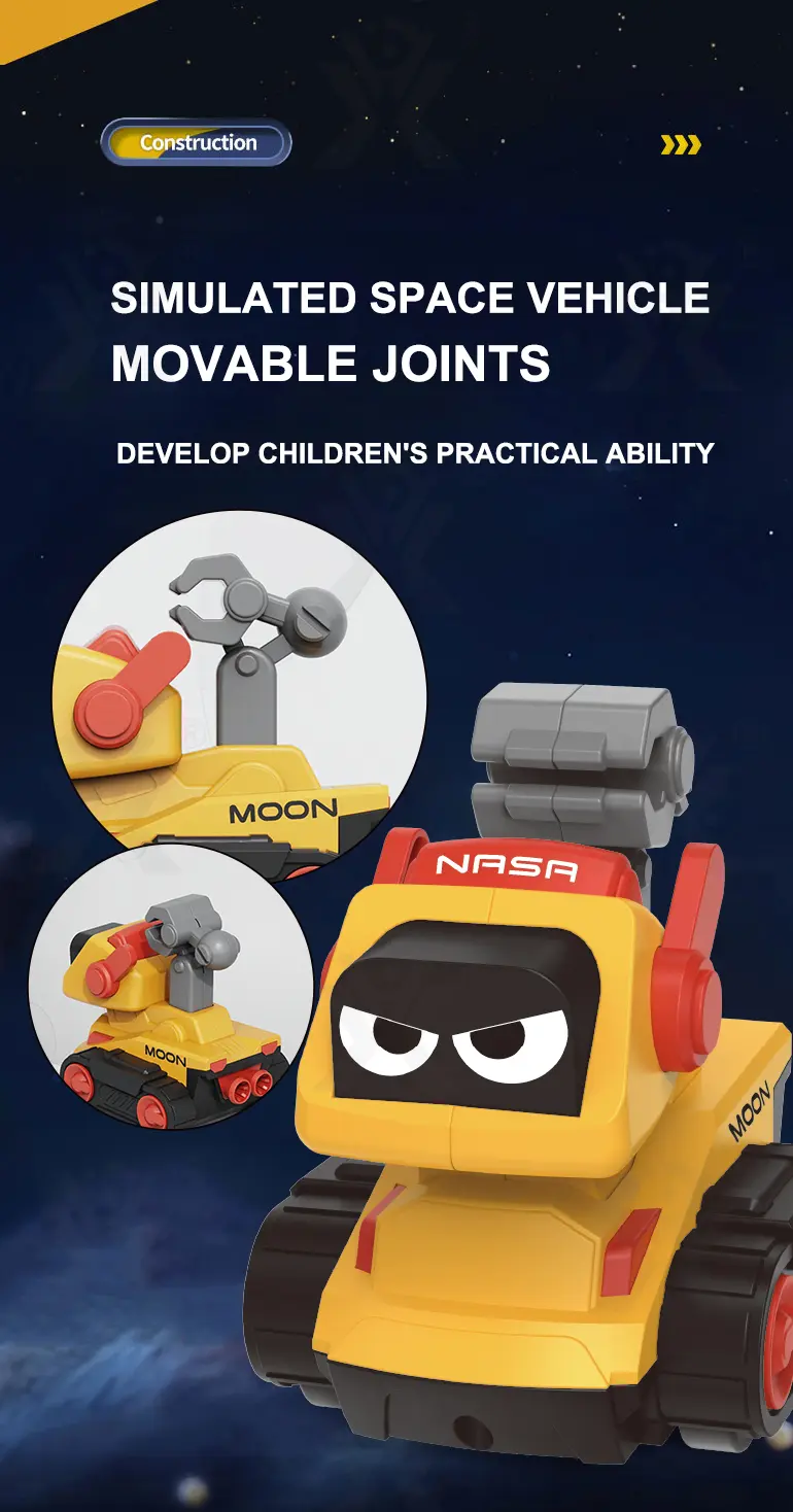 Press-and-Go Toy Car, Space Engineering Themed (TG4320470) — product detail panel 3