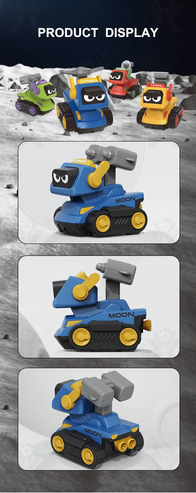 Press-and-Go Toy Car, Space Engineering Themed (TG4320470) — product detail panel 5