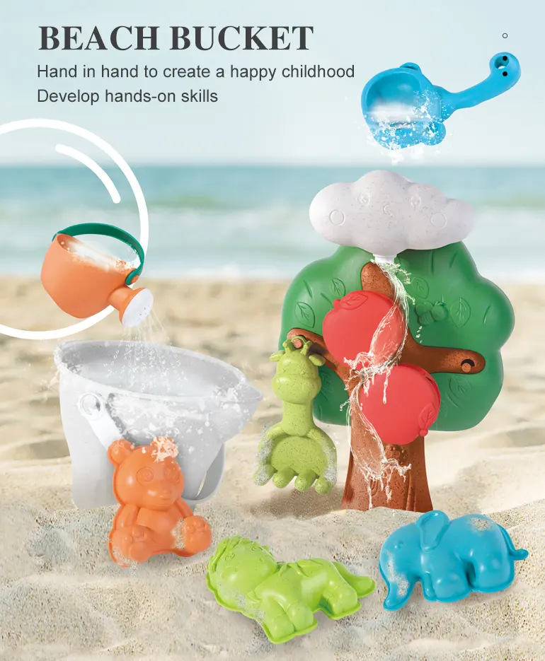 Wheat Straw Beach Toys for Kids -Summer Toys Supply (TG1680767) — product detail panel 1