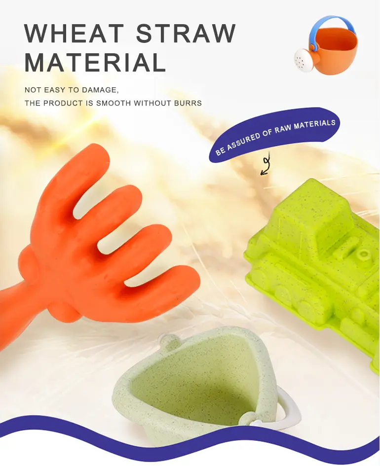 Wheat Straw Beach Toys for Kids -Summer Toys Supply (TG1680767) — product detail panel 4