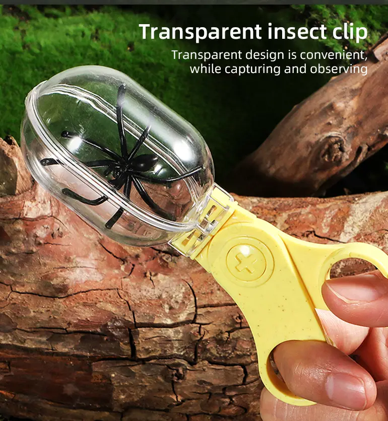 Portable Bug Catcher Scissors, Wheat Straw Toy Supply (TG4476022) — product detail panel 2