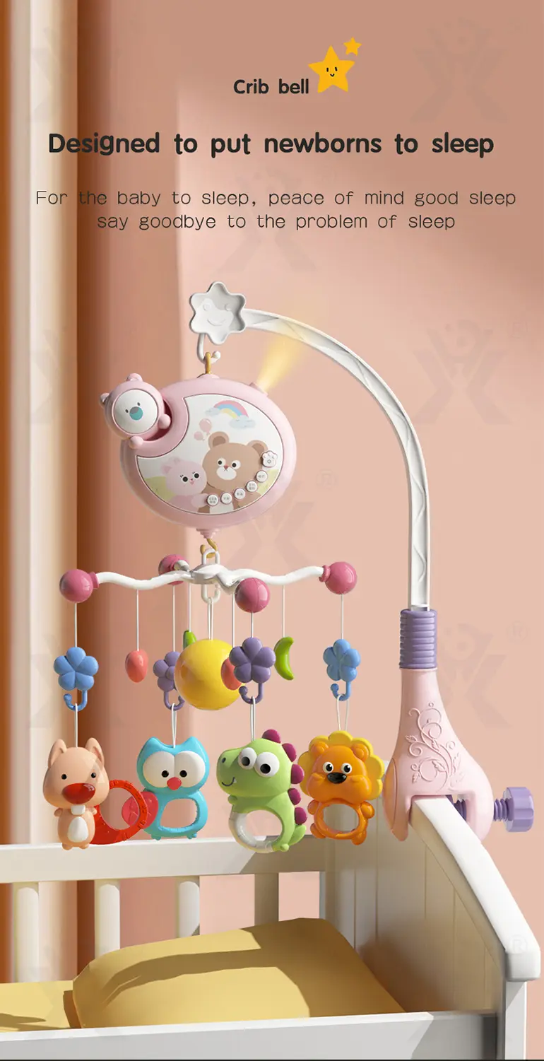 Baby Musical Crib Mobile, Educational Toys (TG4245914) — product detail panel 1