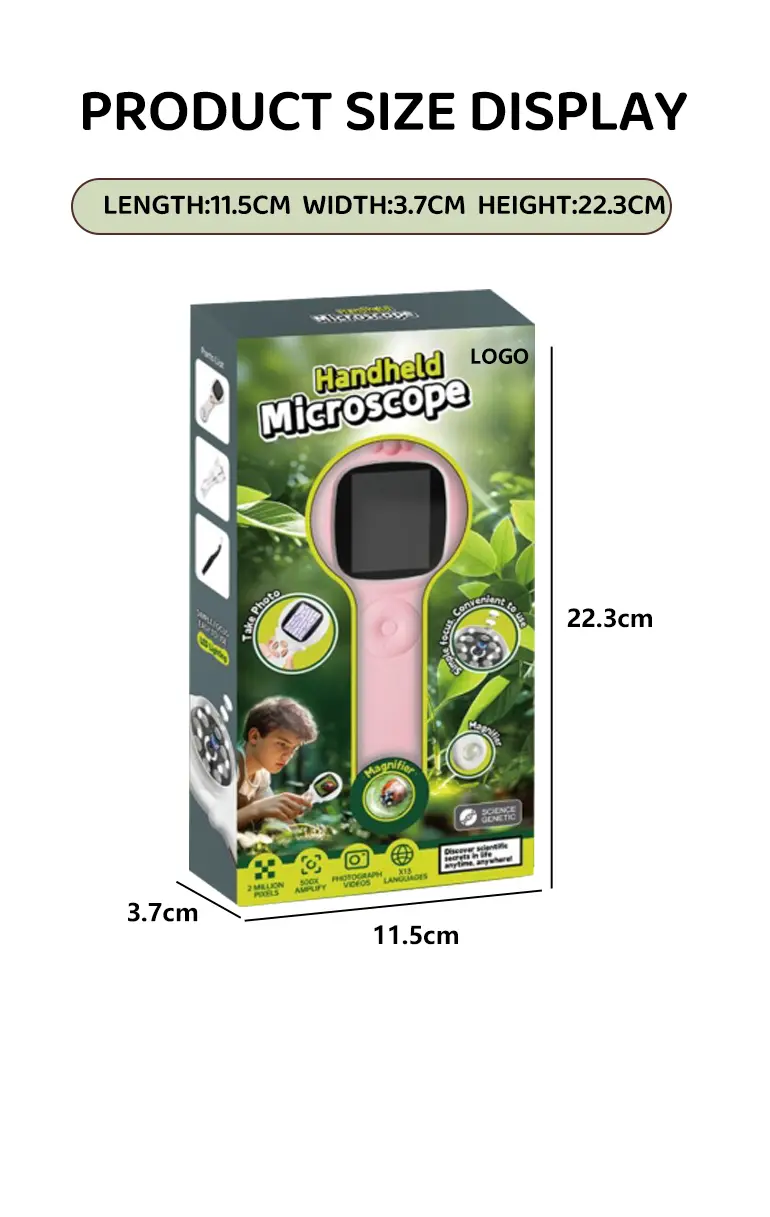 Digital Microscope Toy for Kids, Portable, Handled (TG4978688) — product detail panel 11