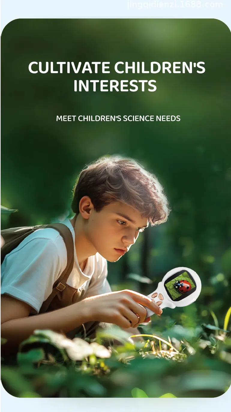 Digital Microscope Toy for Kids, Portable, Handled (TG4978688) — product detail panel 5