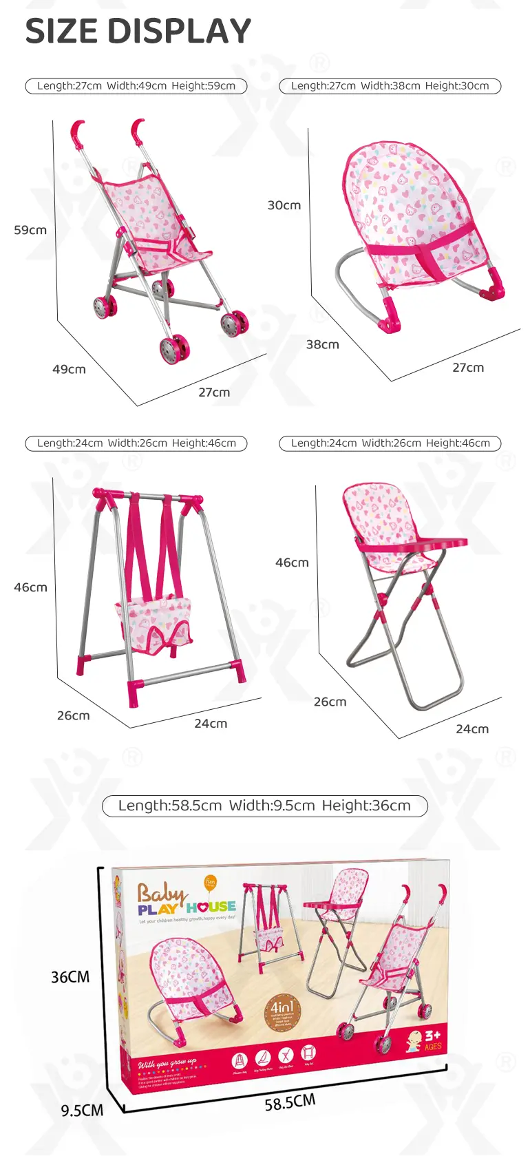 Dollhouse Play Set Toy (TG4042018) — product detail panel 10