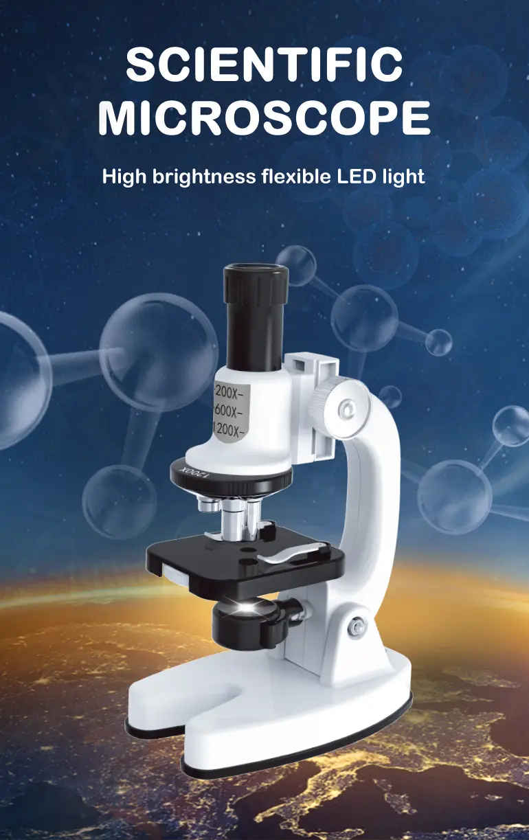 Biological Microscope Toy for Kids, Students (TG4275314) — product detail panel 1