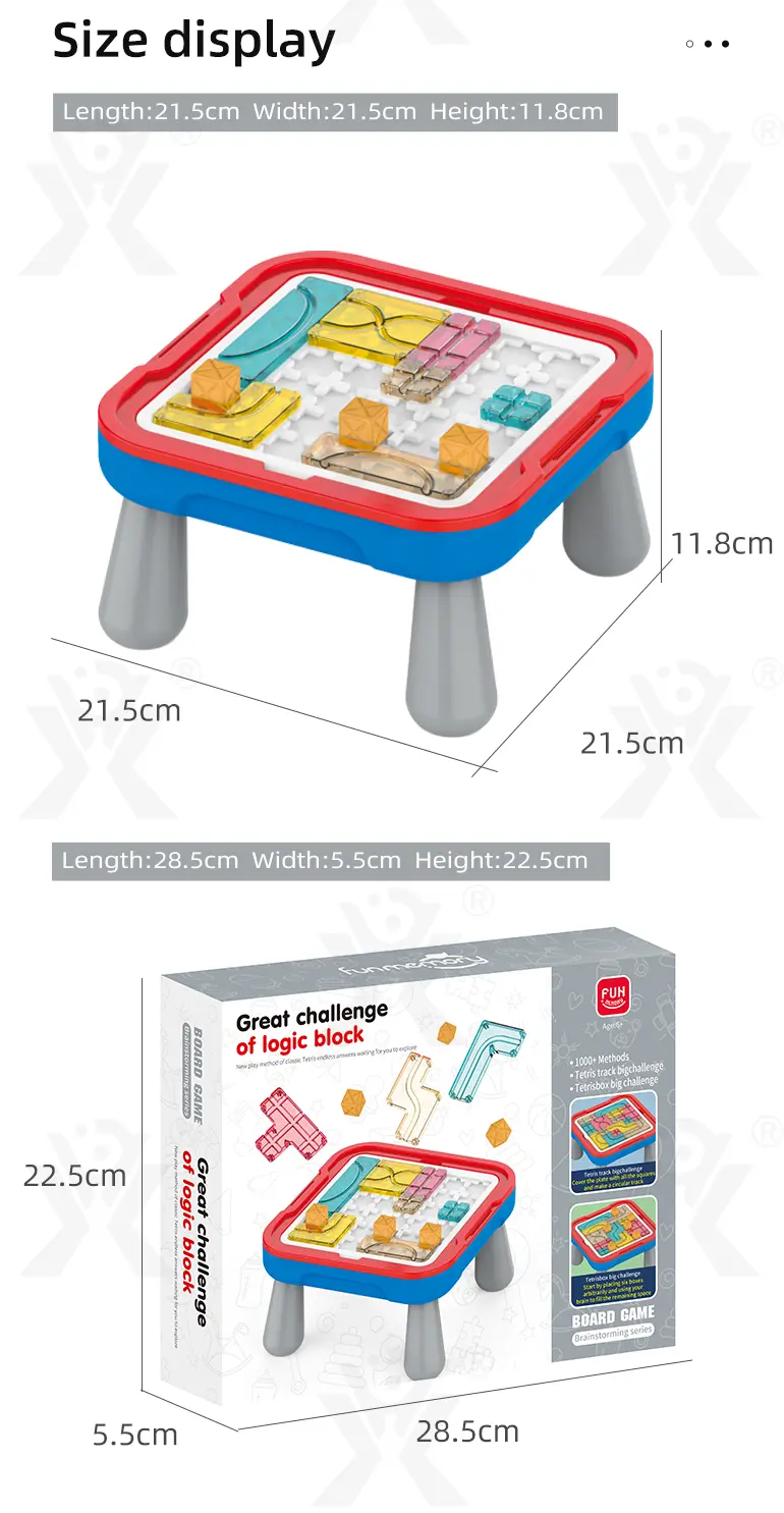 2-in-1 Kids Logic Block Tangram, DIY Tangram Board (TG4039249) — product detail panel 11