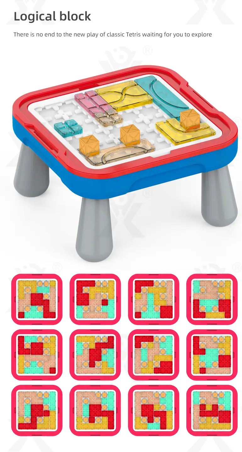 2-in-1 Kids Logic Block Tangram, DIY Tangram Board (TG4039249) — product detail panel 6