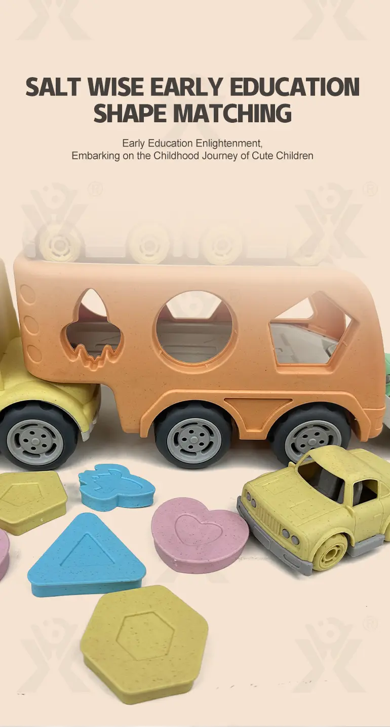 Wheat Straw Car Toy, Trailer Truck (TG4283247) — product detail panel 4