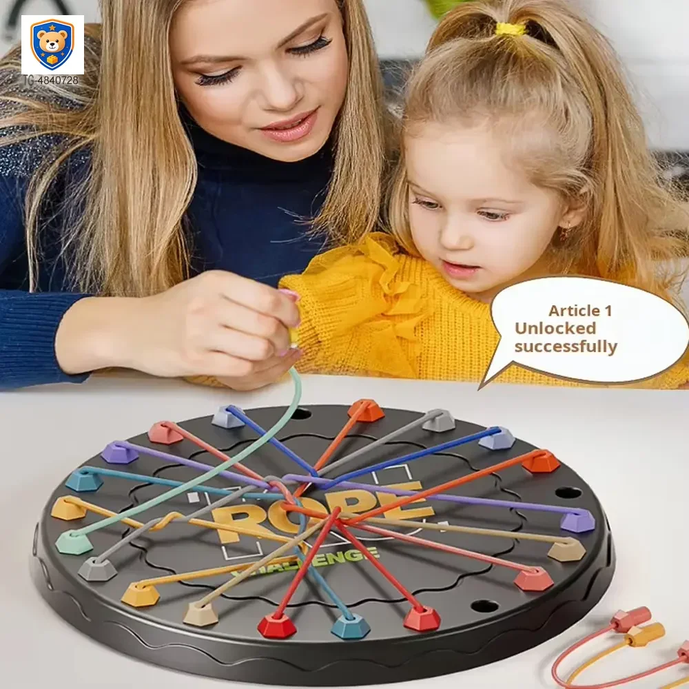 Rope Challenge Game Board, Logic Puzzle Board Game — product view 4