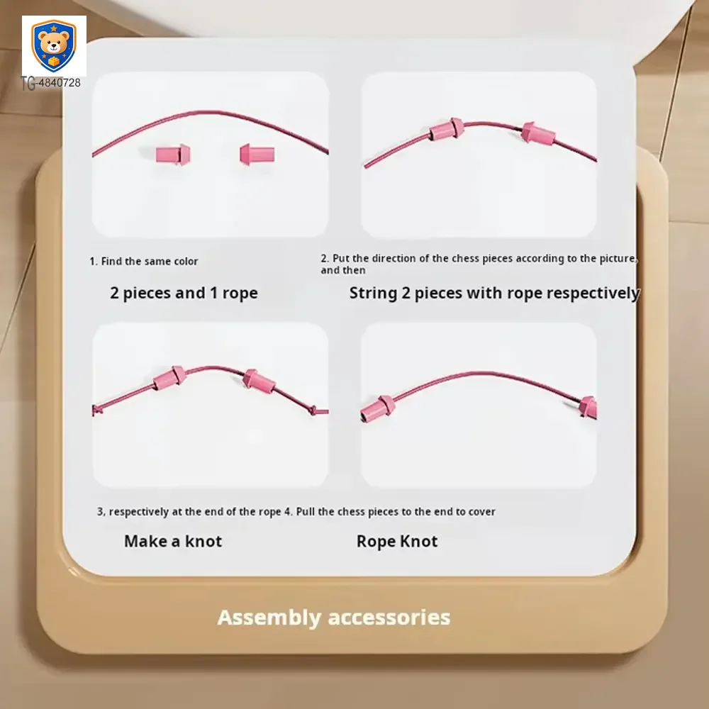 Rope Challenge Game Board, Logic Puzzle Board Game — product view 7