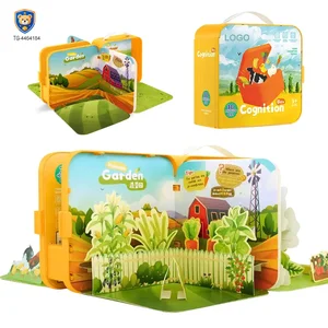 3D Story Book Farm Theme, DIY Quiet Book