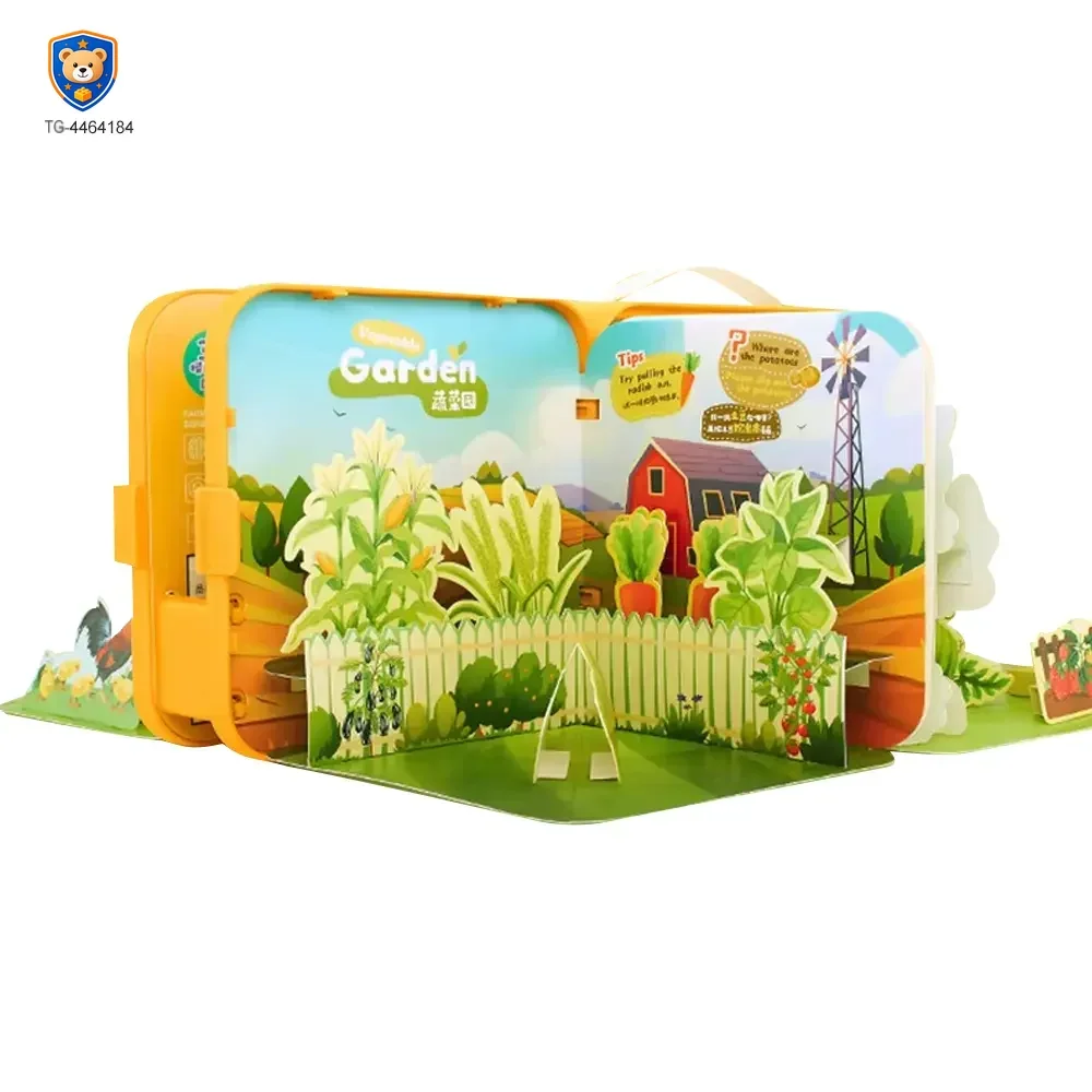 3D Story Book Farm Theme, DIY Quiet Book — product view 2