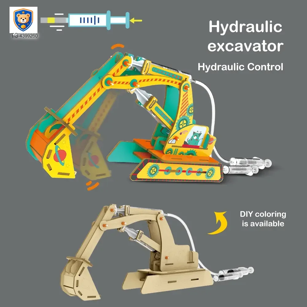 STEM Set, 4 in 1 Hydraulic Machinery Kit — product view 3