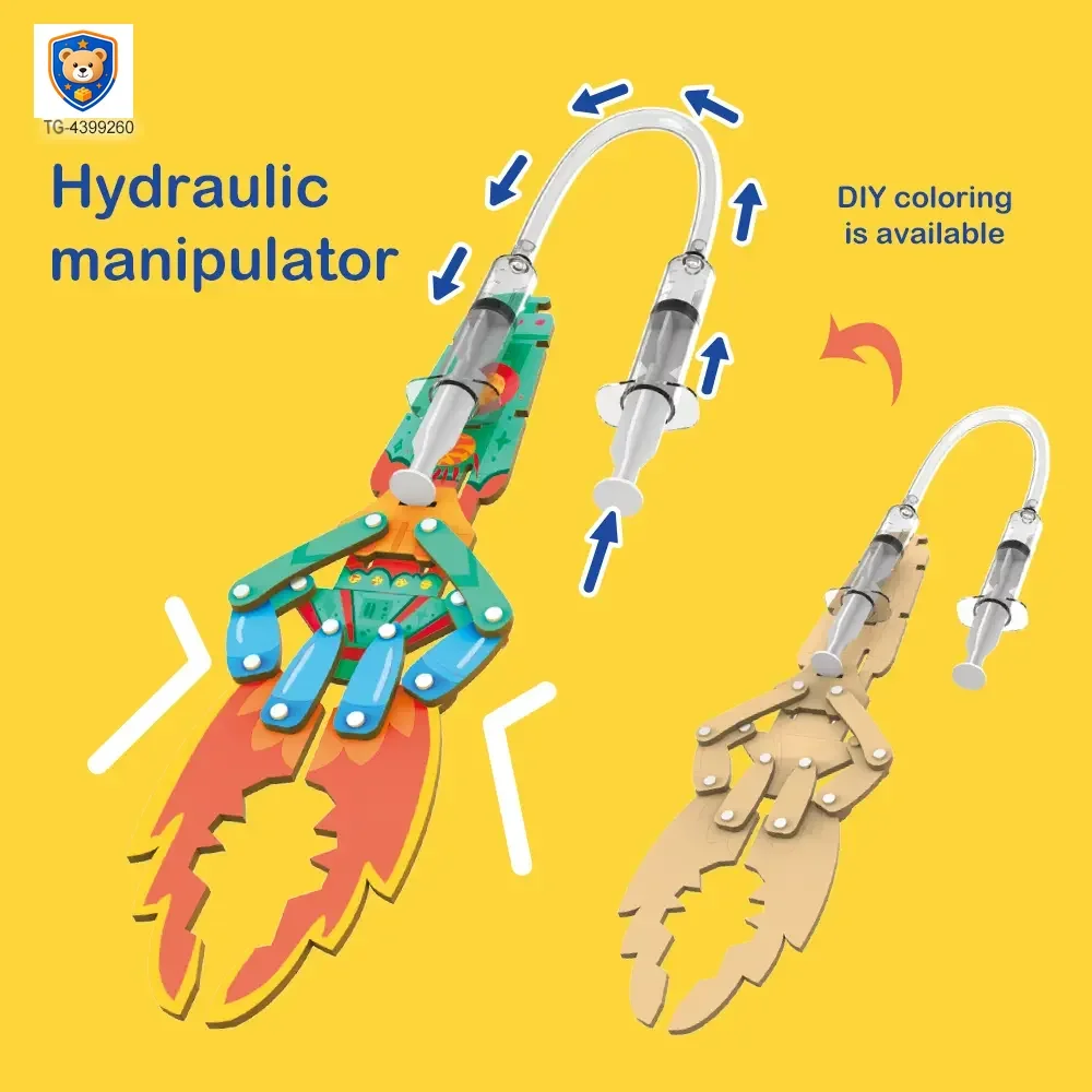 STEM Set, 4 in 1 Hydraulic Machinery Kit — product view 5