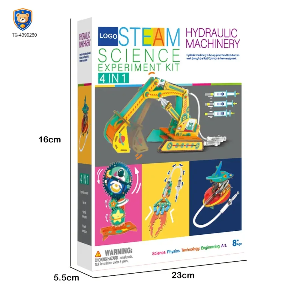 STEM Set, 4 in 1 Hydraulic Machinery Kit — product view 6