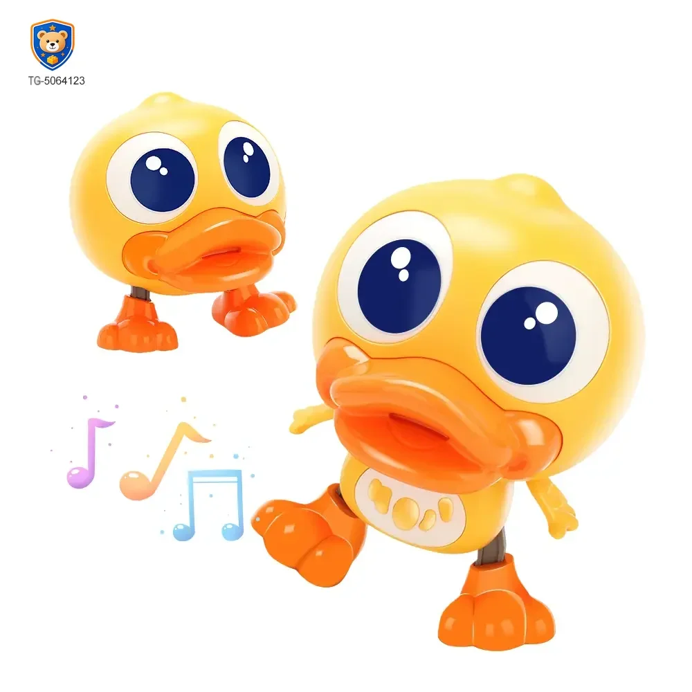 Electric Walking Duck Toy, Transformable, music, and light — product view 1