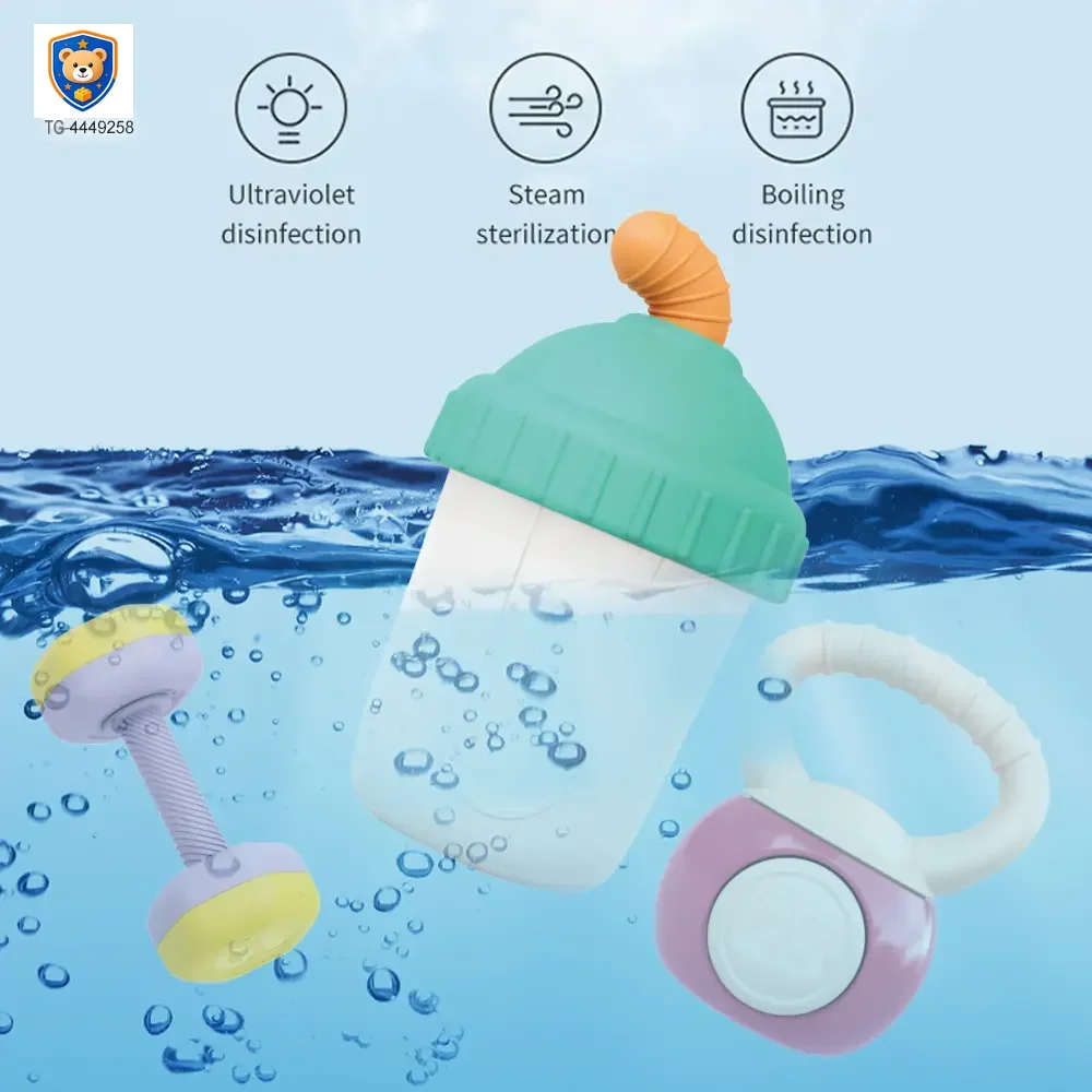 Baby Teether and Rattle Set, Fitness Theme (TG4449258) — product detail panel 3