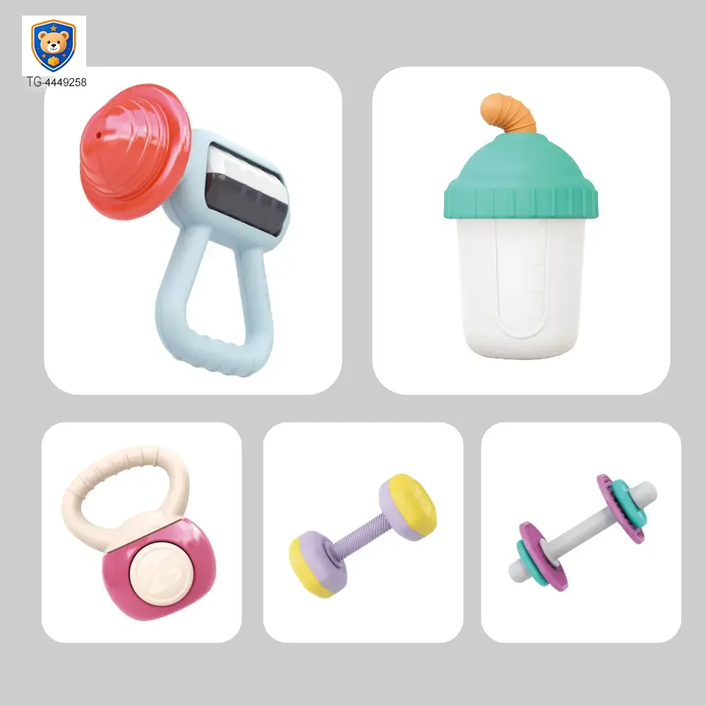 Baby Teether and Rattle Set, Fitness Theme (TG4449258) — product detail panel 4
