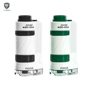 Portable Microscope Specimen Toy, Kids Microscope