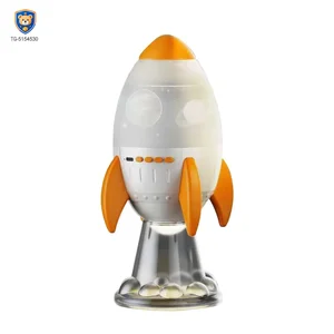 Star Projector Night Light, Space Rocket-Shaped Toy