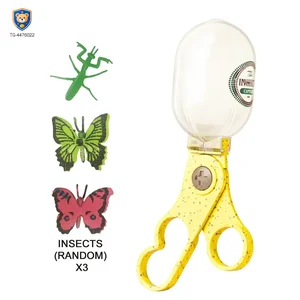 Portable Bug Catcher Scissors, Wheat Straw Toy Supply