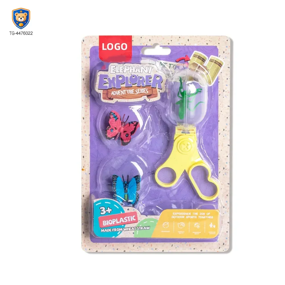 Portable Bug Catcher Scissors, Wheat Straw Toy Supply — product view 5