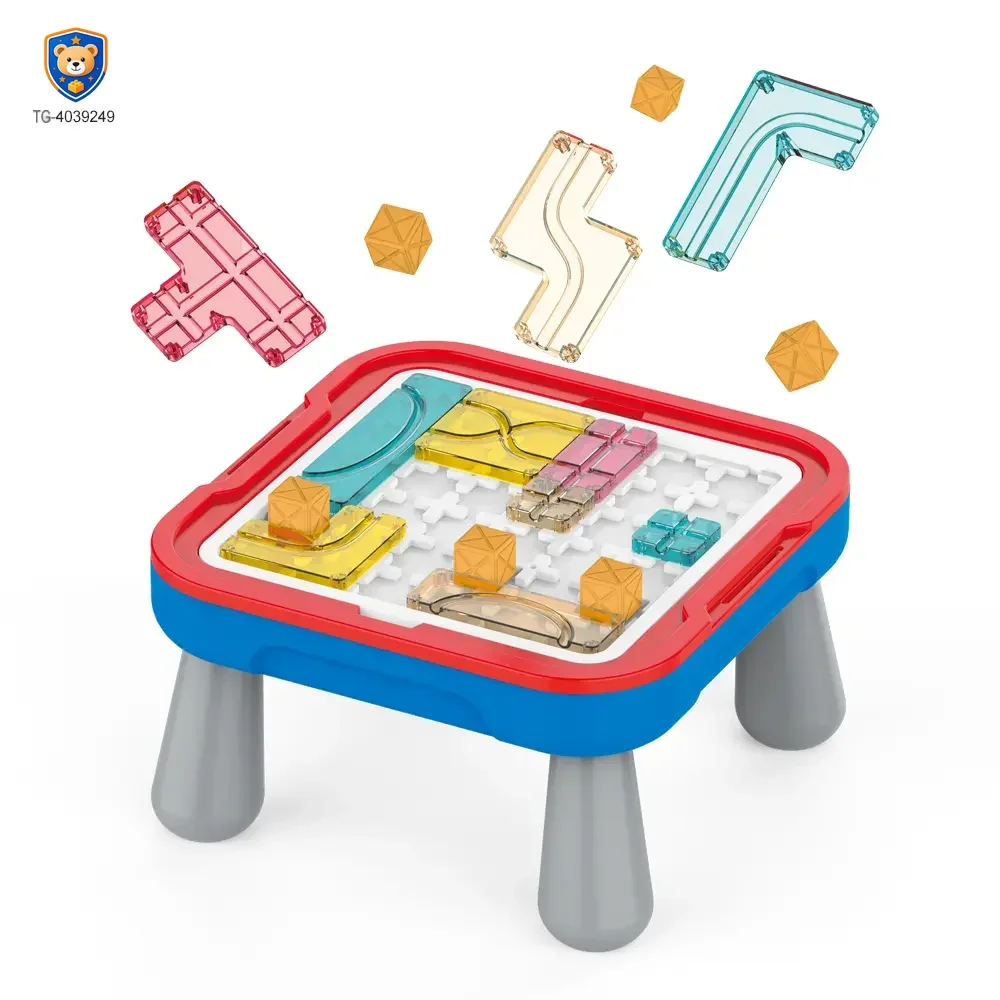 2-in-1 Kids Logic Block Tangram, DIY Tangram Board — product view 1