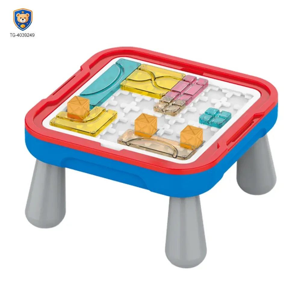 2-in-1 Kids Logic Block Tangram, DIY Tangram Board — product view 2