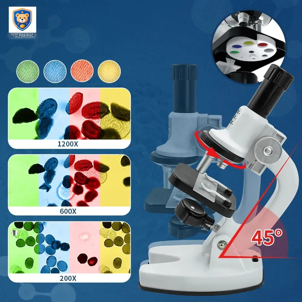 Biological Microscope Toy for Kids, Students — product view 3