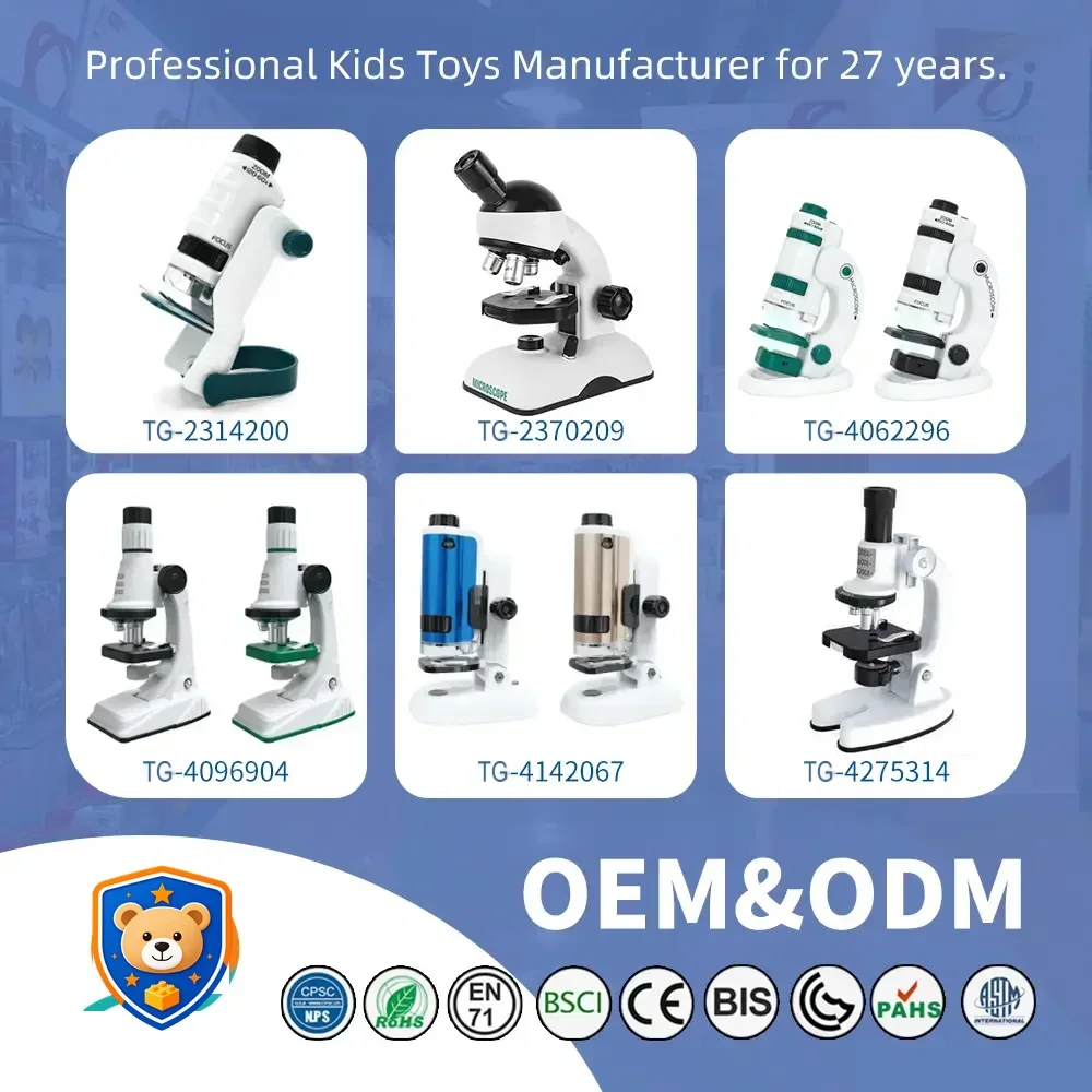 Biological Microscope Toy for Kids, Students — product view 6