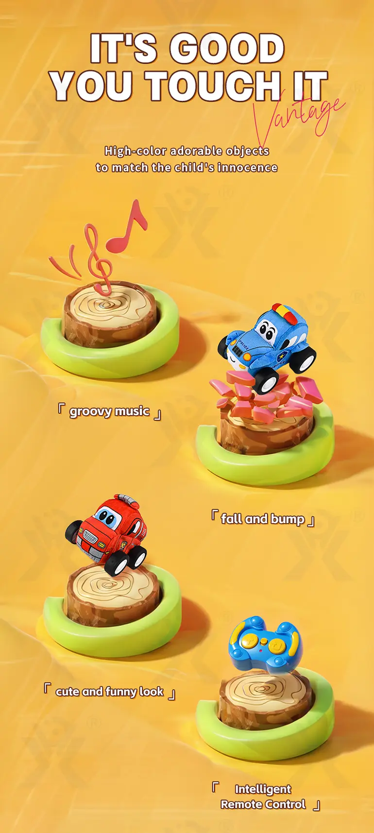 RC Plush Car Toy, Engineering Theme (TG4507815) — product detail panel 2