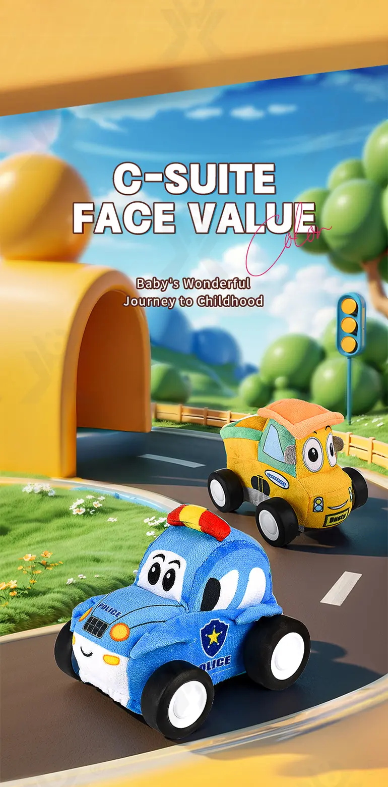 RC Plush Car Toy, Engineering Theme (TG4507815) — product detail panel 3