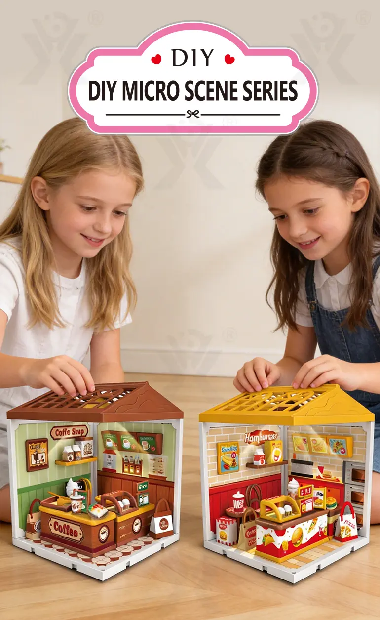 DIY Micro Scene Store Kit, DIY Mini House (TG5169824) — product detail panel 1