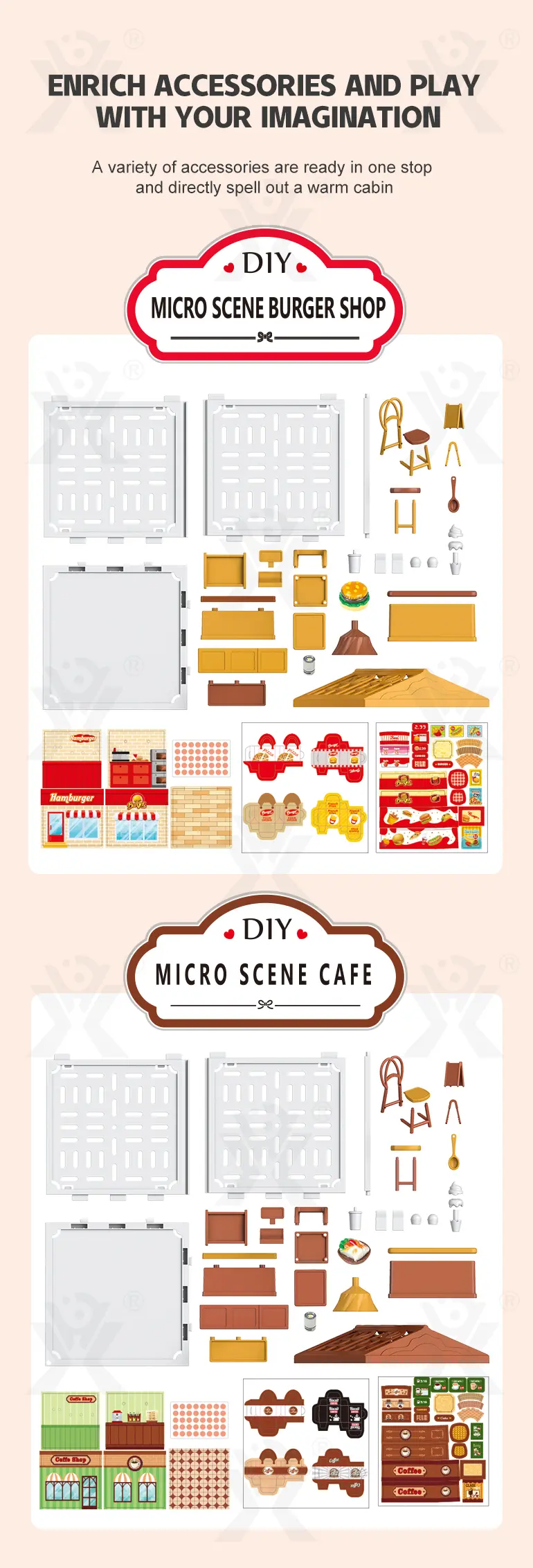 DIY Micro Scene Store Kit, DIY Mini House (TG5169824) — product detail panel 5