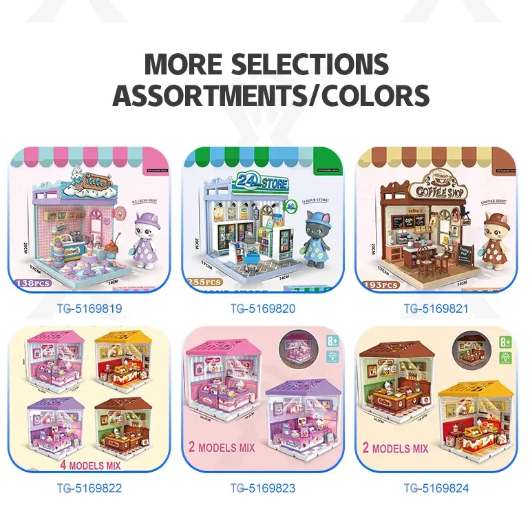 DIY Micro Scene Store Kit, DIY Mini House (TG5169824) — product detail panel 8
