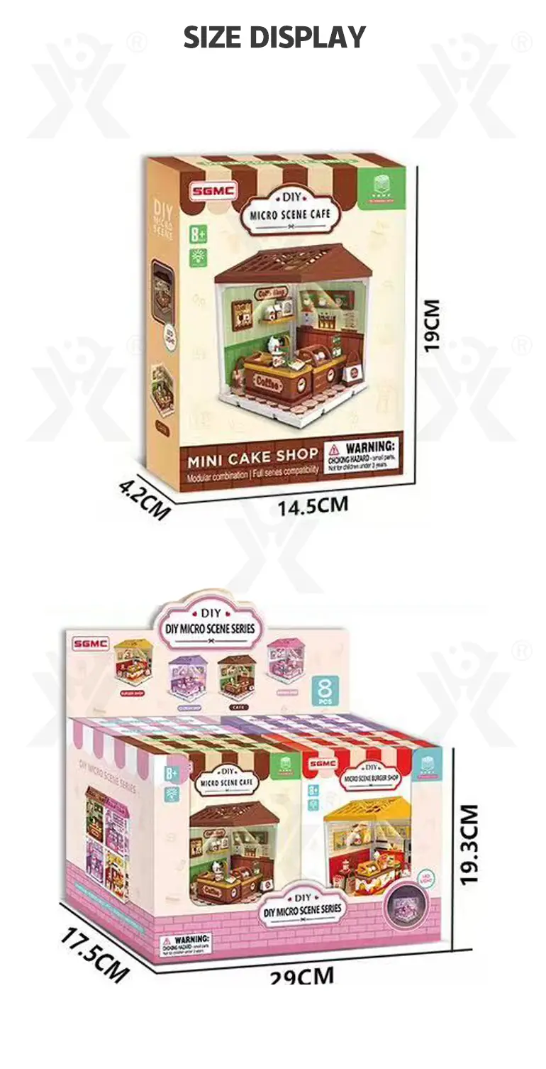 DIY Micro Scene Store Kit, DIY Mini House (TG5169824) — product detail panel 9