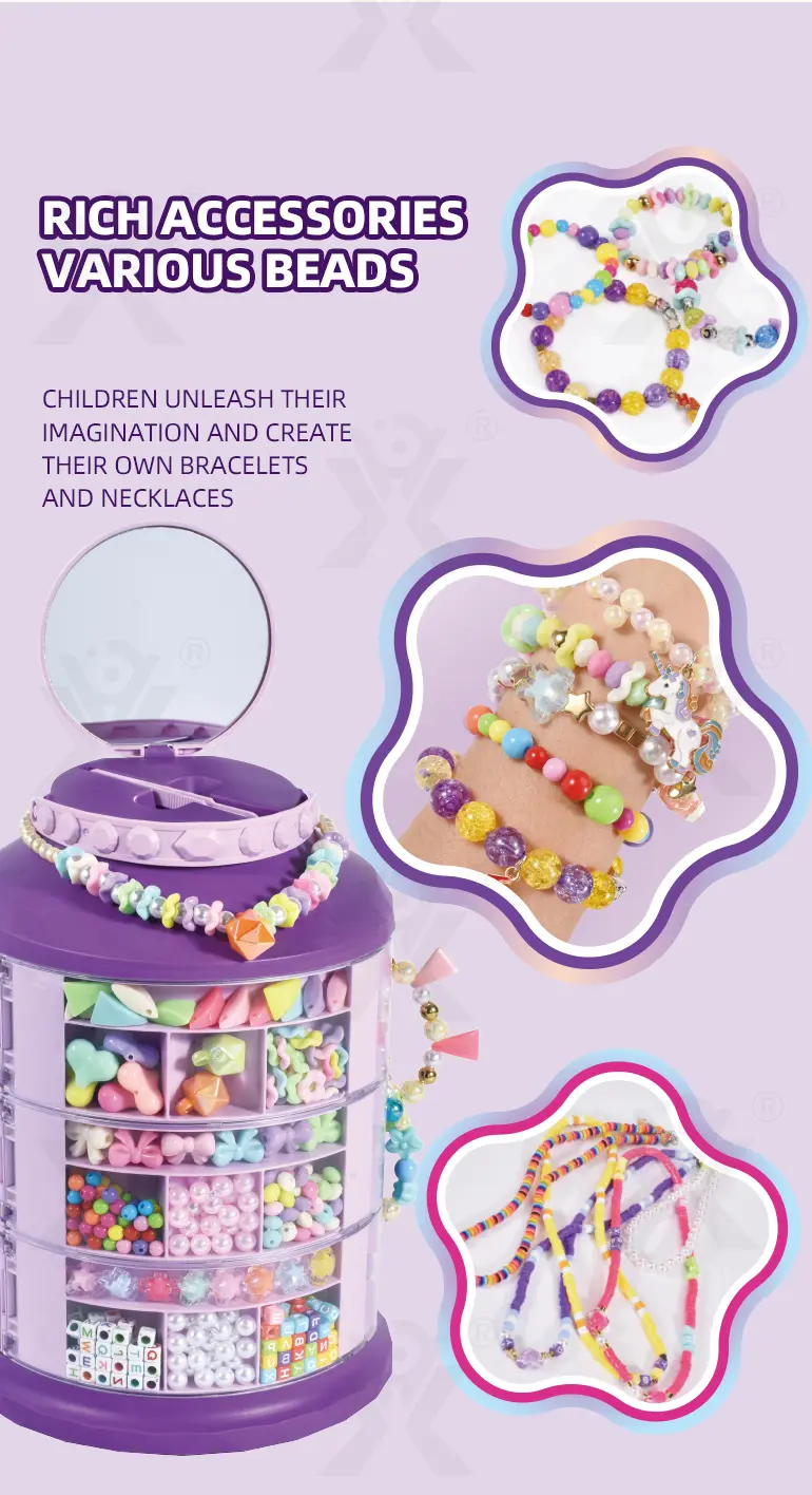 DIY Jewelry Set Toy with mirror (TG4309152) — product detail panel 3