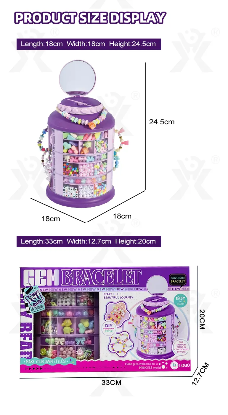 DIY Jewelry Set Toy with mirror (TG4309152) — product detail panel 7